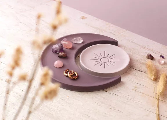 Kit Jesmonite - Lune et Soleil