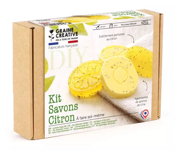 Kit Savons - Citron & Graines de Chia