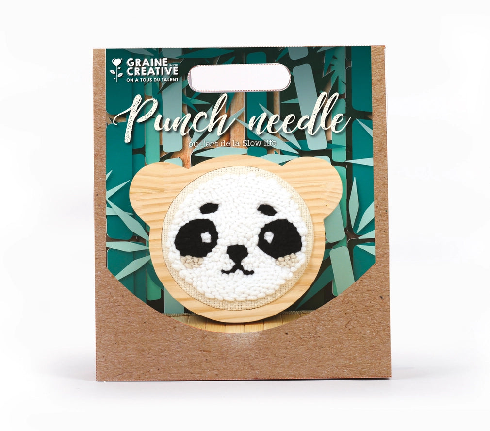 Kit Punch Needle - Panda