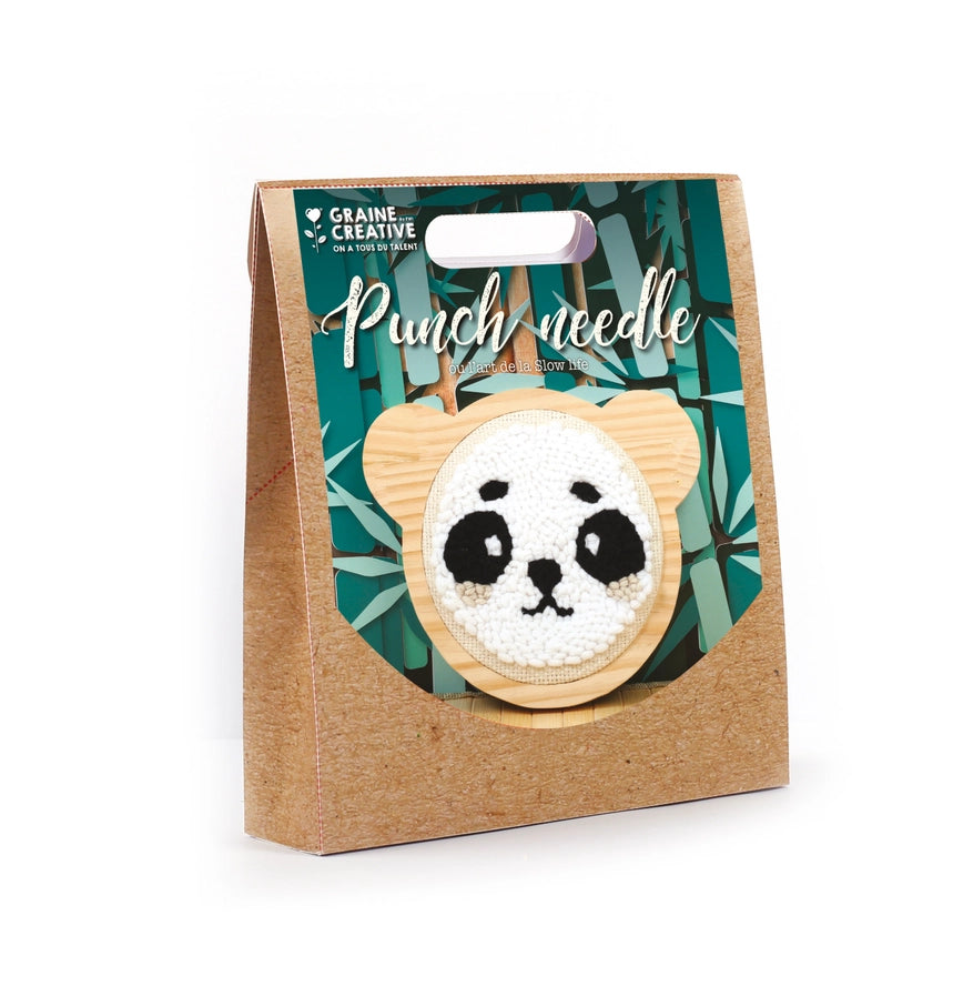 Kit Punch Needle - Panda