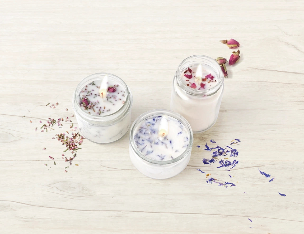 Kit Bougies - Bougies Fleuries