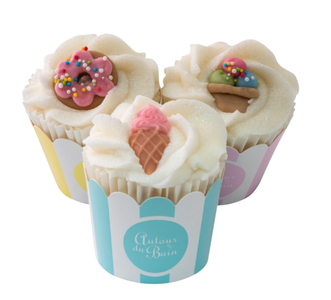 Cupcakes Hydratants Bain/Douche
