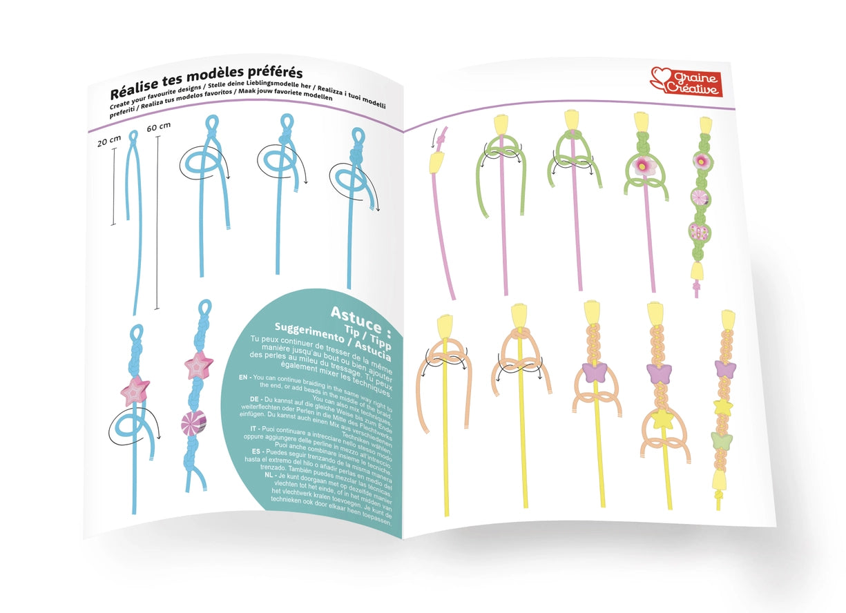 Kit de Bracelets Scoubidous