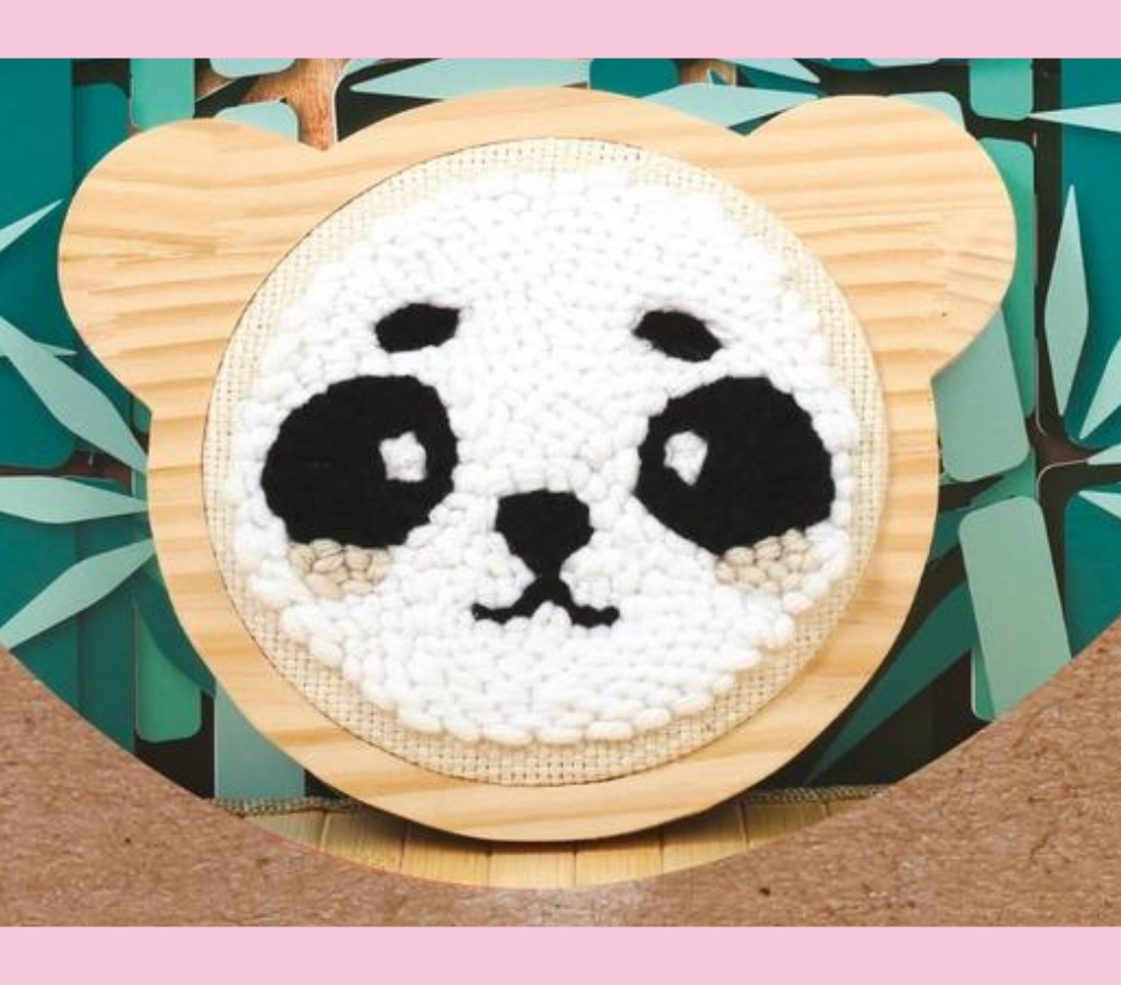 Kit Punch Needle - Panda