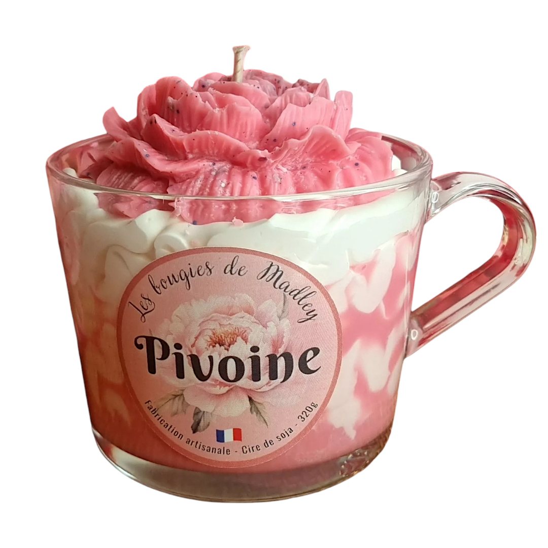 Bougie Pivoine 320g