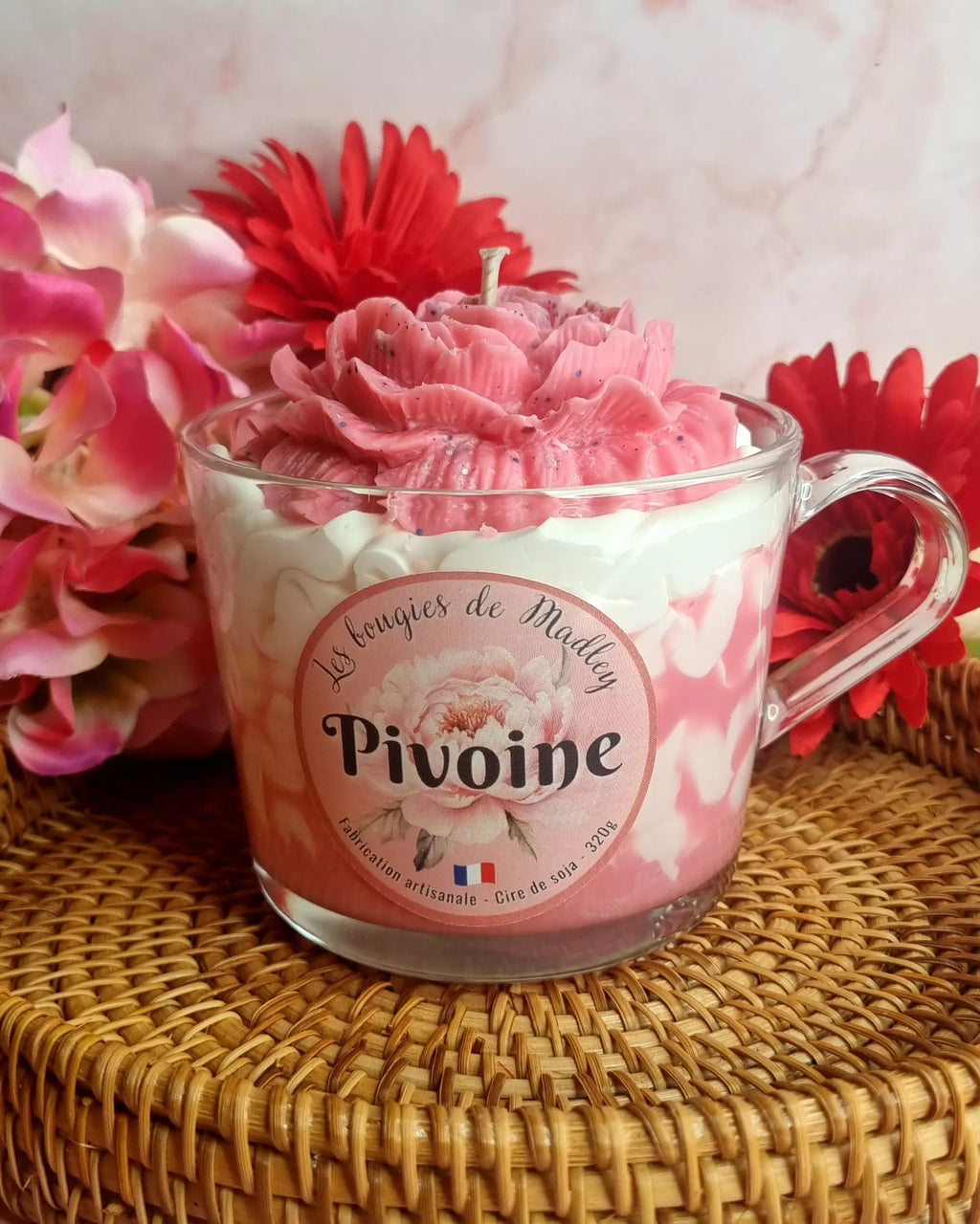 Bougie Pivoine 320g